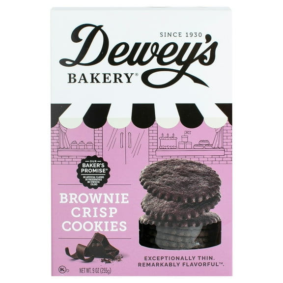 Dewey's Brownie Crisp Moravian Style 9 oz (Pack Of 6)