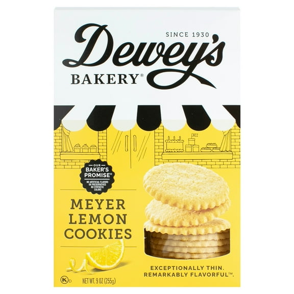 Dewey's Cookies Moroccan Meyer Lemon 9 oz (Pack Of 6)