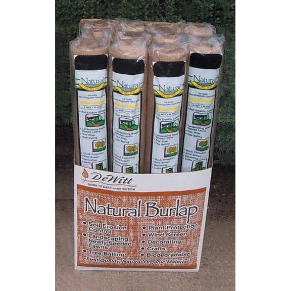 DeWitt Burlap Roll NB312 - 3 Ft x 12 Ft - Multicolor