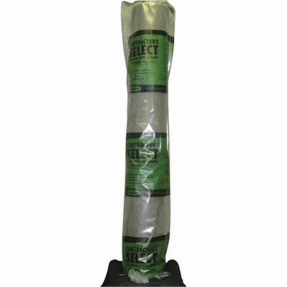 Dewitt 375501 Contractor Select Landscape Fabric - 4 x 300 ft. Roll, Model No. CS-4300BLK