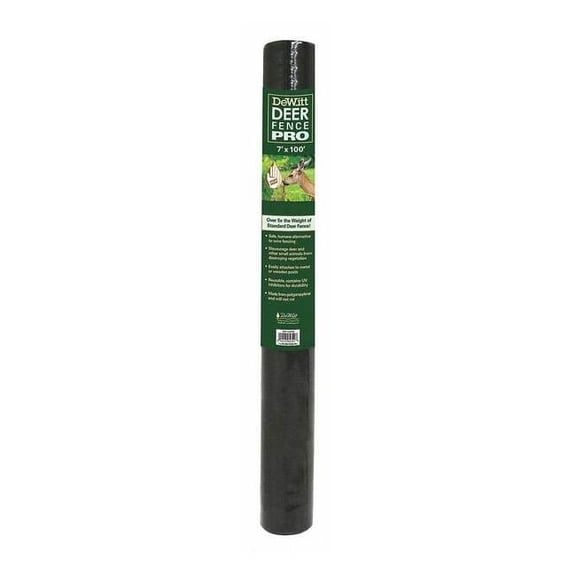 Dewitt DDF7100PRO 7' X 100' Black Pro Deer Fence