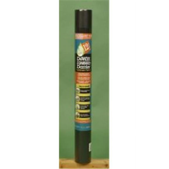Dewitt PRO BLK3300 Professional-Grade Weed Barrier Landscape Fabric, Black, 3 x 300 Ft. - Quantity 1