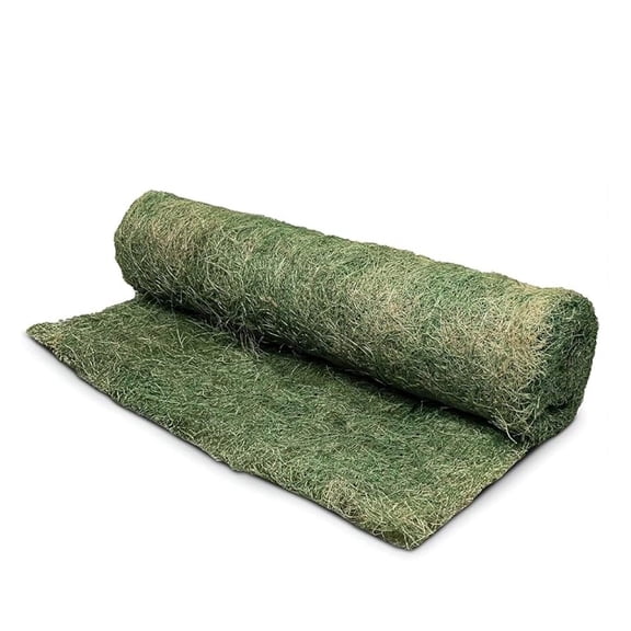 Dewitt Single Net Blanket, Green, 4 x 112.5 Feet  Wood Fiber Erosion Control Mat with Netting for Soil Protection, Grass & Seed Establishment, Ground Cover and Landscaping