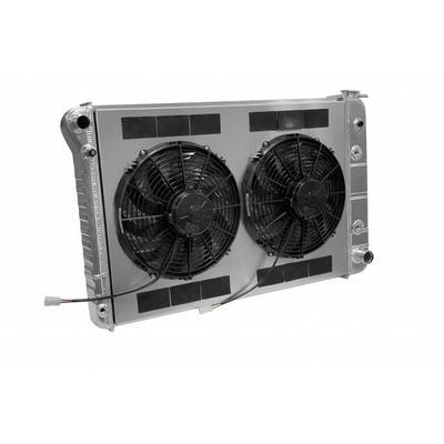 Dewitts Radiator 32-4139019A, Radiator W/Fans C-10 Trk 73-86 Trans Raw ...