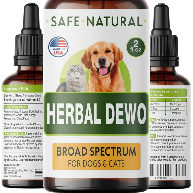 Worm medicine for dogs and cats on sale