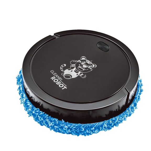 Dewshine Intelligent Automatic Mopping Robot, Rechargeable Dry Wet Dual Use Floor Cleaning Machine with Infrared Sensor