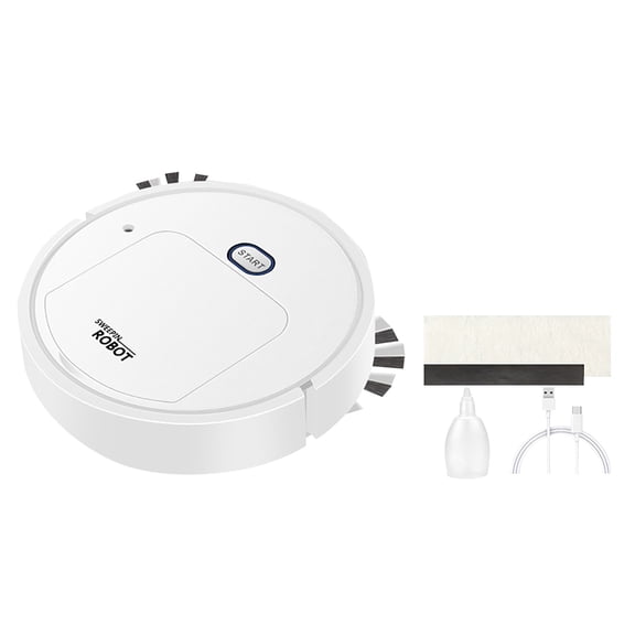 Dewshine Robot Vacuum, Automatic Robot Vacuum Cleaner - Bot Self Detects Stairs Pet Hair Allergies Robotic Home Cleaning for Carpet Hardwood Tile Floor