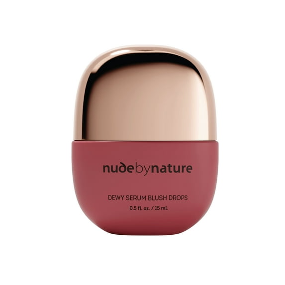 Nude by Nature Dewy Serum Liquid Blush, 02 Warm Rose