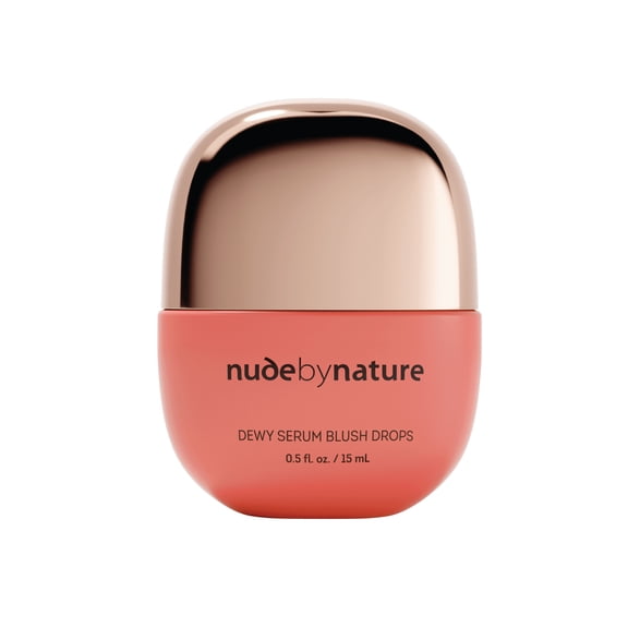 Nude by Nature Dewy Serum Liquid Blush, 03 Peach Crush