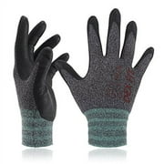 Dex Fit Nitrile Work Glove FN330, Touch, Smart Touch, BlackGrey, XL, 3 Pair