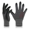 thumbnail image 1 of DEXFIT FN330 Black Grey Multipurpose Nitrile Coated Work Gloves (Firm Grip, X-Large) - 3 Pairs, 1 of 7