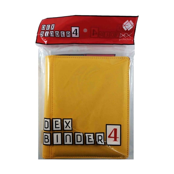 Dex Protection Dex Binder 4 - Yellow New