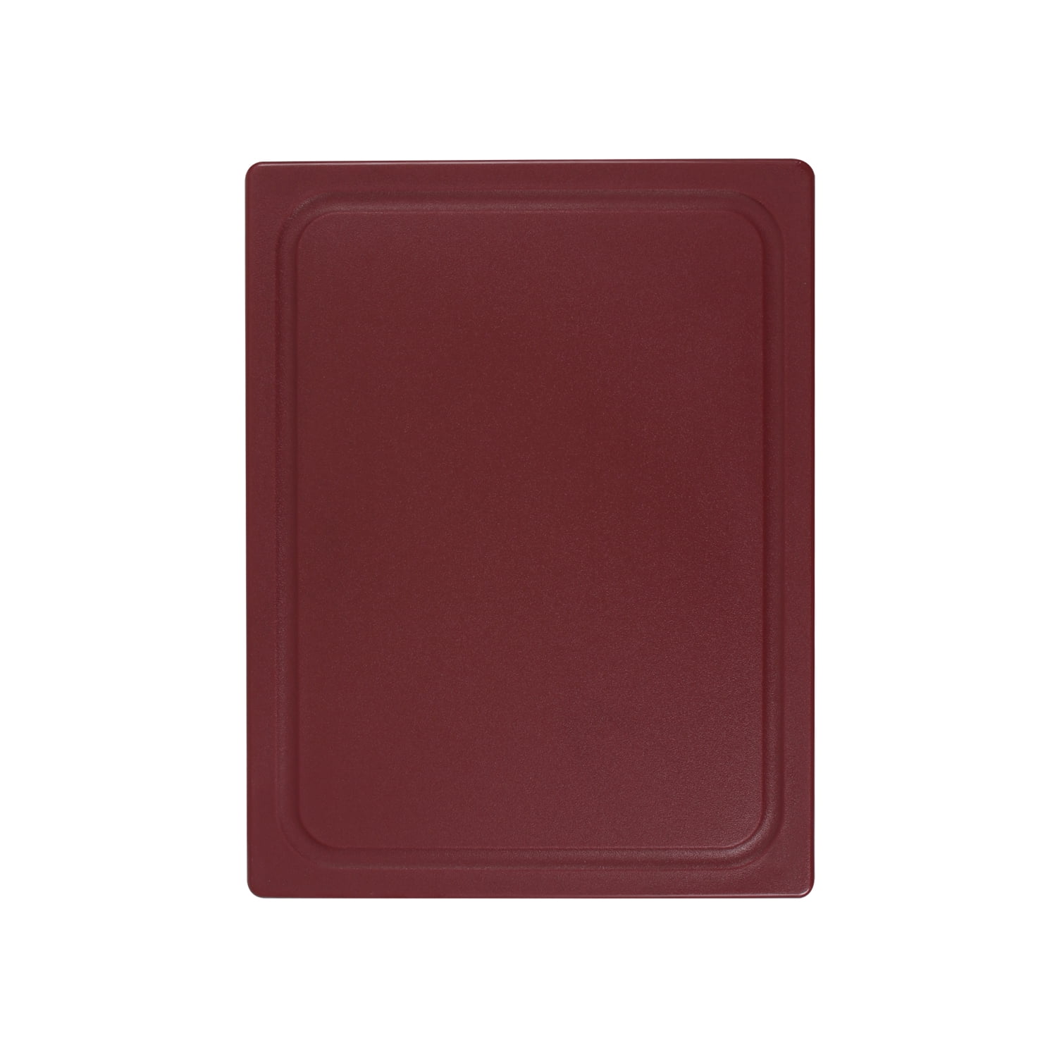 Dexas 10 x 13 Poly Cutting Board with Juice Well in Merlot