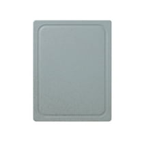 Dexas 10 x 13 PolyFlax Cutting Board with Juice Well in Smoke Blue with Flax