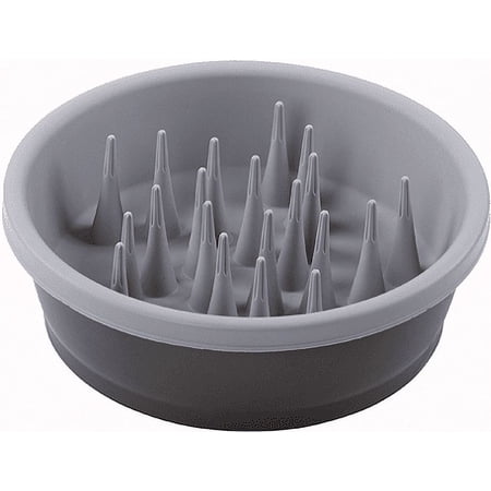 Dexas Slow Feeder Lt Gray