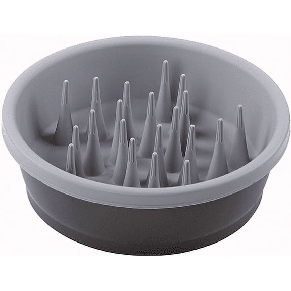 Dexas Slow Feeder Lt Gray