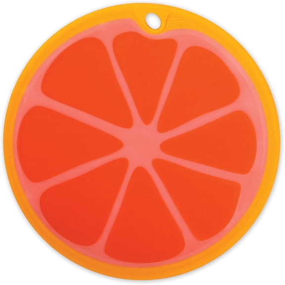 Dexas Citrus Slice 9 inch, Cutting Board and Serving Board, Grapefruit