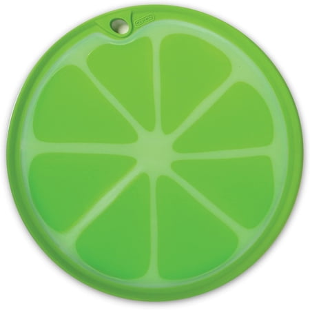 Dexas Citrus Slice, 9 inch Cutting and Serving Board, Lime