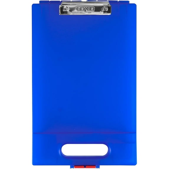 Dexas Clipcase Storage Clipboard with Handle Blue 16" x 10"