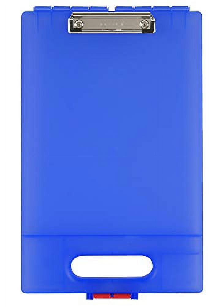 Dexas Clipcase Storage Clipboard with Handle, Blue
