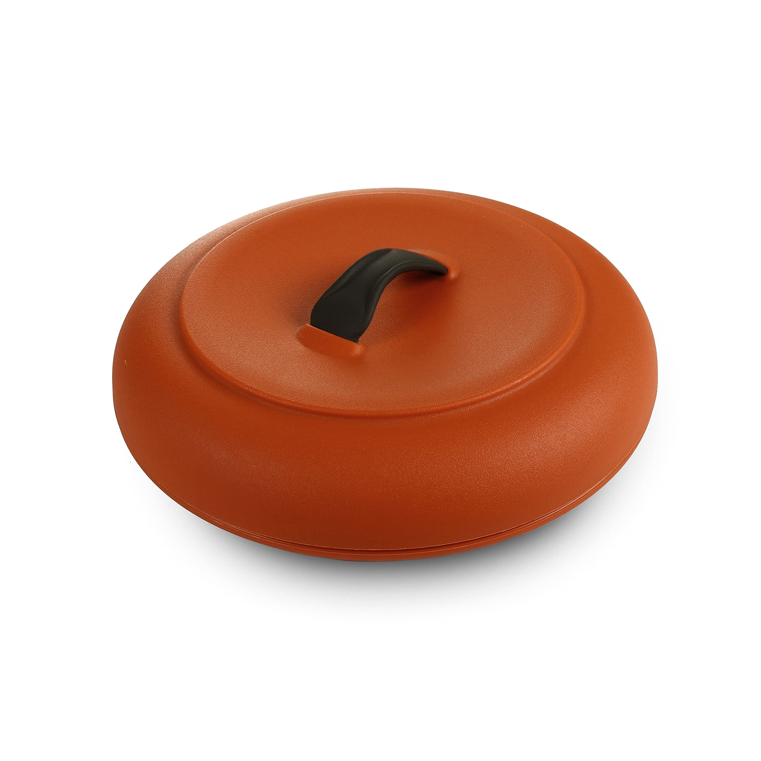 Dexas Microwavable XL Tortilla Warmer 9.5" Terra Cotta Color. Ideal for