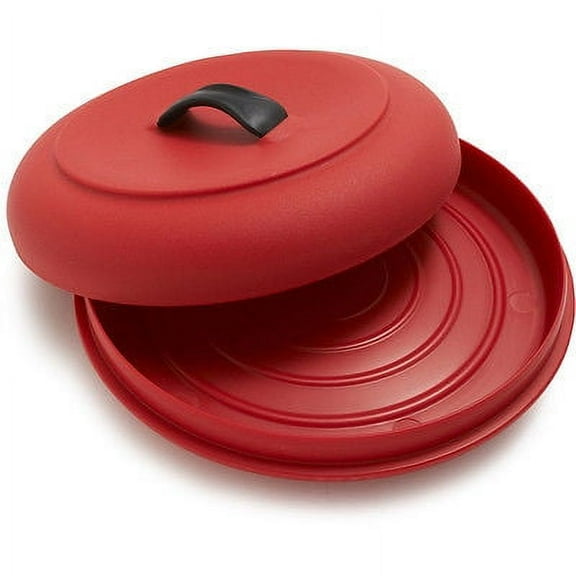 Dexas Microwaveable Tortilla Warmer / Steamer - Red