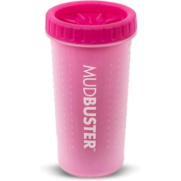 Dexas MudBuster® Pet Paw Washer for Dogs, Large Paw, Pink