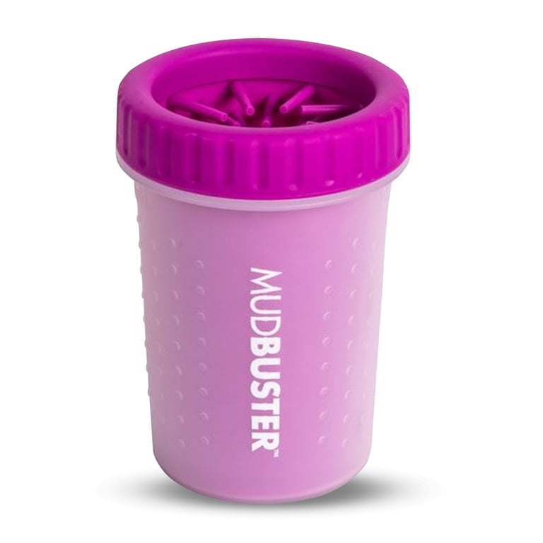 Dexas MudBuster Portable Dog Paw Washer and Cleaner, Medium