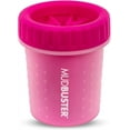 thumbnail image 1 of Dexas Mudbuster Pet Paw Washer for Dogs, Small Paw, Pink, 1 of 4