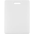 thumbnail image 1 of Dexas NSF Polysafe, White, 11 by 14.5 inches, Kitchen Cutting Board with Handle, 1 of 4