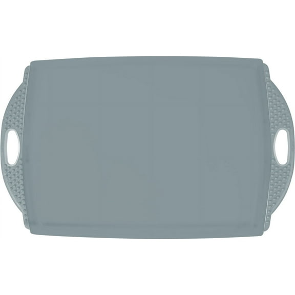 Dexas Nib Board, Smoke Blue, 10.5 x 16.75 inch, Kitchen Cutting Board