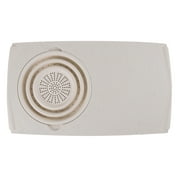 Dexas Over-the-Sink Flax Cutting Board with Collapsible Colander, 11.5 x 20", Cream