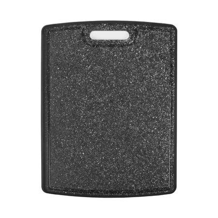 Dexas PolyDuO Reversible Cutting Board, 11 x 14.5 Inches, Dark Gray and Heavy Granite