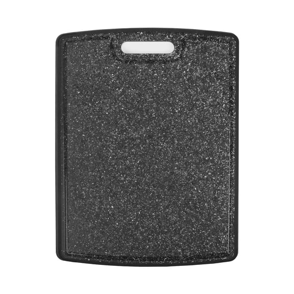 Dexas PolyDuO Reversible Cutting Board, 11 x 14.5 Inches, Dark Gray and Heavy Granite