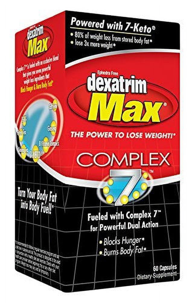 Dexatrim Max Complex 7 Weight Loss Supplement Dietary Supplements 750