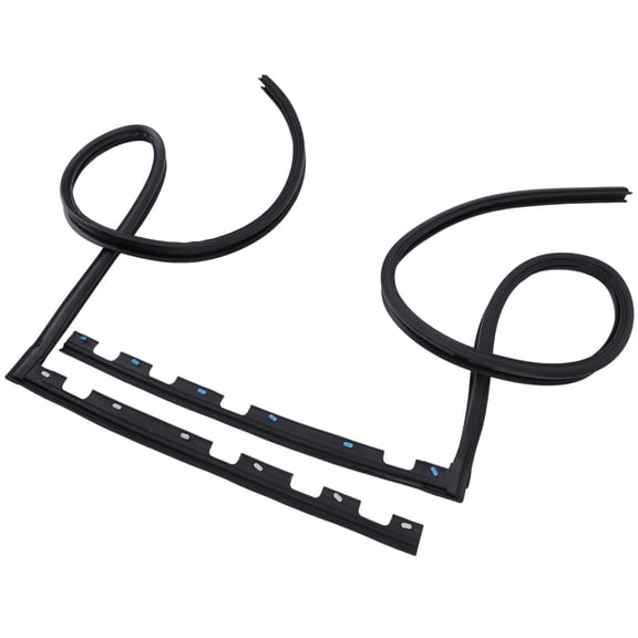 Dexico 2pcs Front Door Weatherstrip Seals Left and Right Replace 72325-S03-G01 72365-S03-G01 for Honda Civic 1996-2000 Hatchback EK9 EK2 EK3 EK4