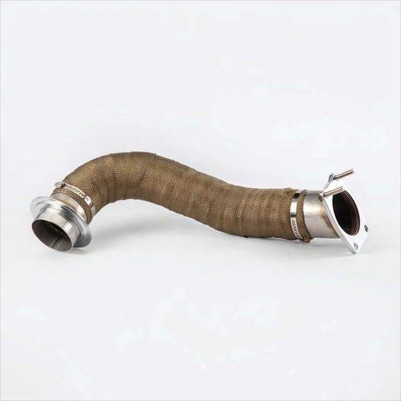 Dexico 3.5 Inch High Flow Stainless Steel Turbo Pipe for GMC Sierra 2500 3500 6.6L L5P Duramax 2017-2025 for Chevrolet Silverado 2500 3500 6.6L Duramax 2017-2025
