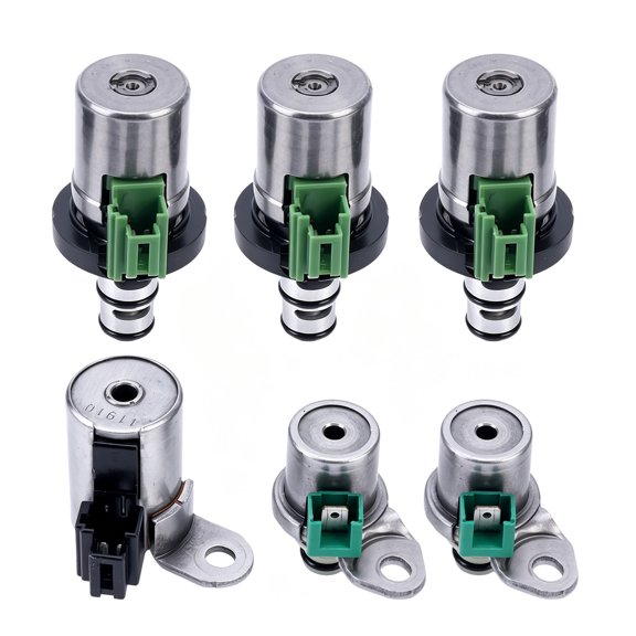 Dexico 6 Piece Set Transmission Solenoid Valve for Ford Focus, Replace EPC PWM 4F27E FNR5 48420K-R, FN4A-EL