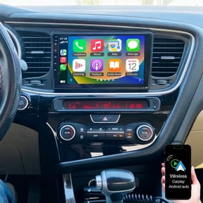 Dexico Android Car Stereo for Kia Optima K5 2011-2015-2+32GB 9" IPS Touch Screen Car Radio with Wireless Carplay Android Auto Mirrorlink GPS Bluetooth WiFi FM/RDS Backup Camera, 2+64GB