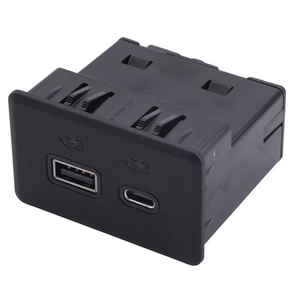 Dexico Auxiliary Input USB Port Assembly for Cadillac Escalade 2021-2023, for Chevrolet Tahoe, Silverado 1500/2500HD/3500HD 2019-2023, GMC Sierra 1500/2500HD/3500HD 2019-2023 Replace 13525889