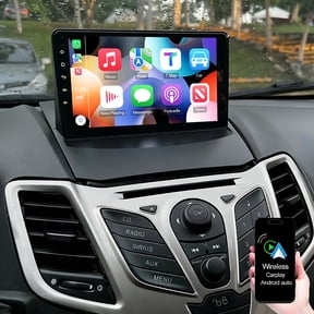 Dexico Car Radio for Ford Fiesta 2013-2017 with Wireless Carplay Android Auto,9" Touchscreen Car Radio Stereo Support Bluetooth Navigation Multimedia Player GPS WiFi FM/RDS Backup Camera
