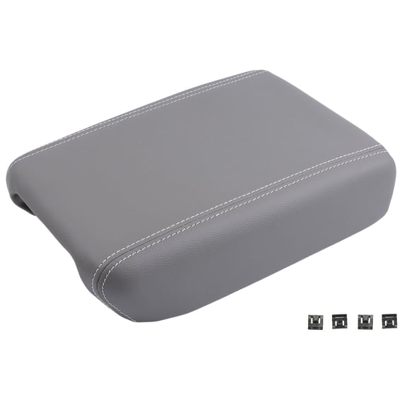 Dexico Center Console Lid Armrest Cover Replace 22905366 925-088 9250884 for Chevrolet Traverse GMC Acadia 2007-2017, for Buick Enclave 2008-2017, for Saturn Outlook 2007-2010 Gray