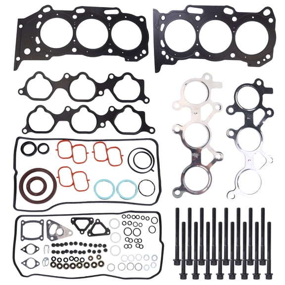 Dexico Head Gasket Set with Bolts for Toyota Camry, Sienna, for Lexus ES350 3.5L 2GRFE 2005-2015 Replace 8614915105, HS26321PT, ES72249