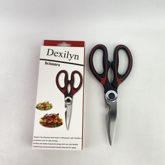 Dexilyn Scissors,Kitchen Scissors Heavy Duty, Premium Sharp Kitchen Shears,Strong Stainless Steel Blades Multi Purpose Cooking Scissors
