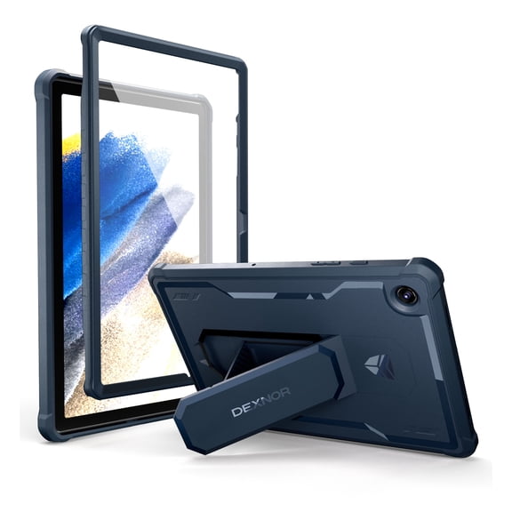 Dexnor Case for Samsung Galaxy Tab A8 10.5 Inch 2022, [Built in Screen Protector & Kickstand] Heavy Duty Shockproof Full Body Protective Cover for Galaxy Tab A8 Case,Blue