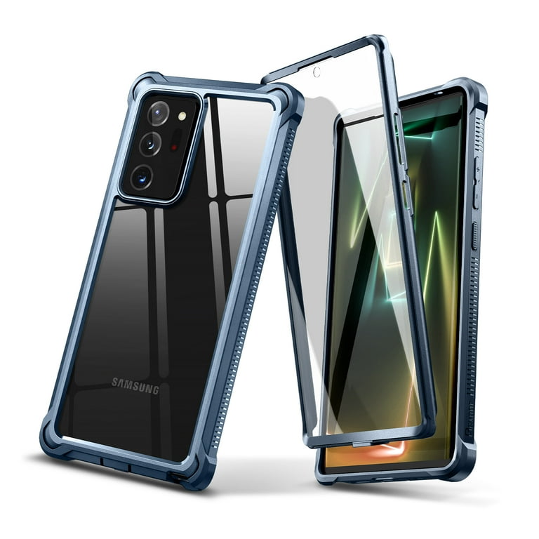 Dexnor Galaxy Note 20 Ultra Case, Screen Protector, Clear, Rugged