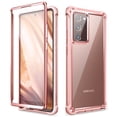 thumbnail image 1 of Dexnor for Galaxy Note 20 Ultra Case with Screen Protector Clear 360 Full Body Rugged Protective Shockproof Hard Back Cover Heavy Duty Defender Bumper for Samsung Note 20 Ultra 5G 6.7",Rose Gold, 1 of 7