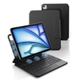 thumbnail image 1 of Dexnor Keyboard Case for iPad Air 11 inch (M4 2026/M3 2025/M2 2024) & iPad Pro 11 (4th/3rd/2nd/1st Gen) & iPad Air 5th/4th Gen Case with Keyboard Magnetic Detachable Trackpad Backlit, Black, 1 of 7
