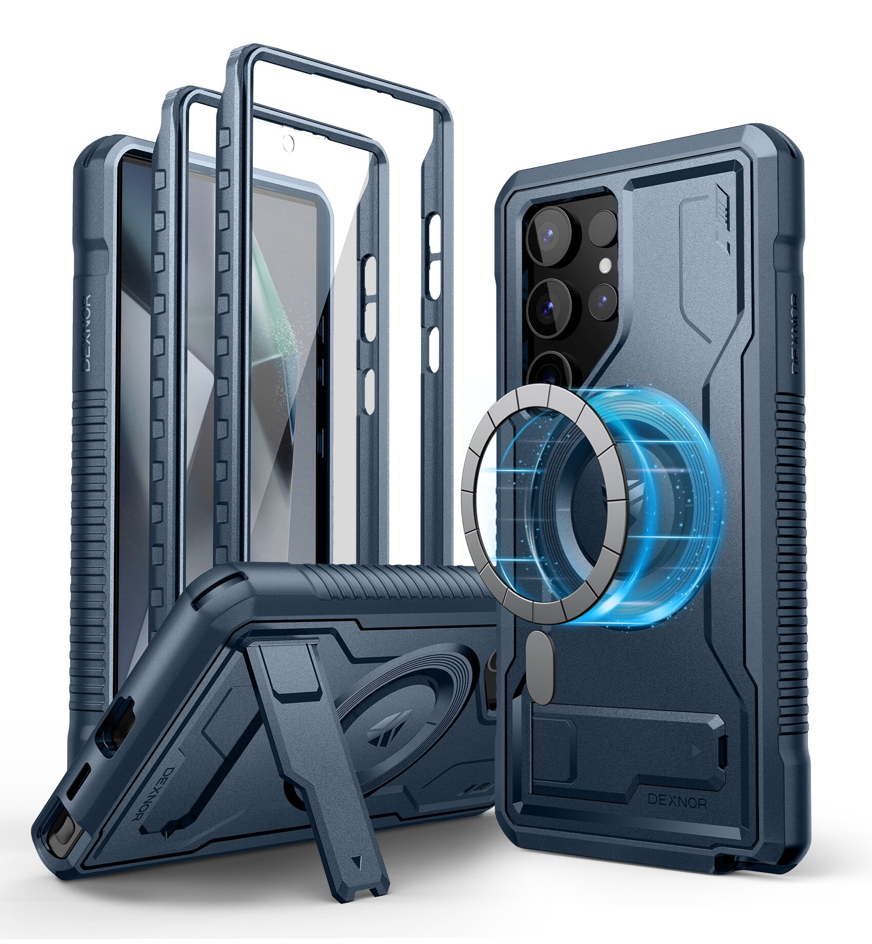 Dexnor Magnetic Case for Samsung Galaxy S24 Ultra Case, Compatible with ...