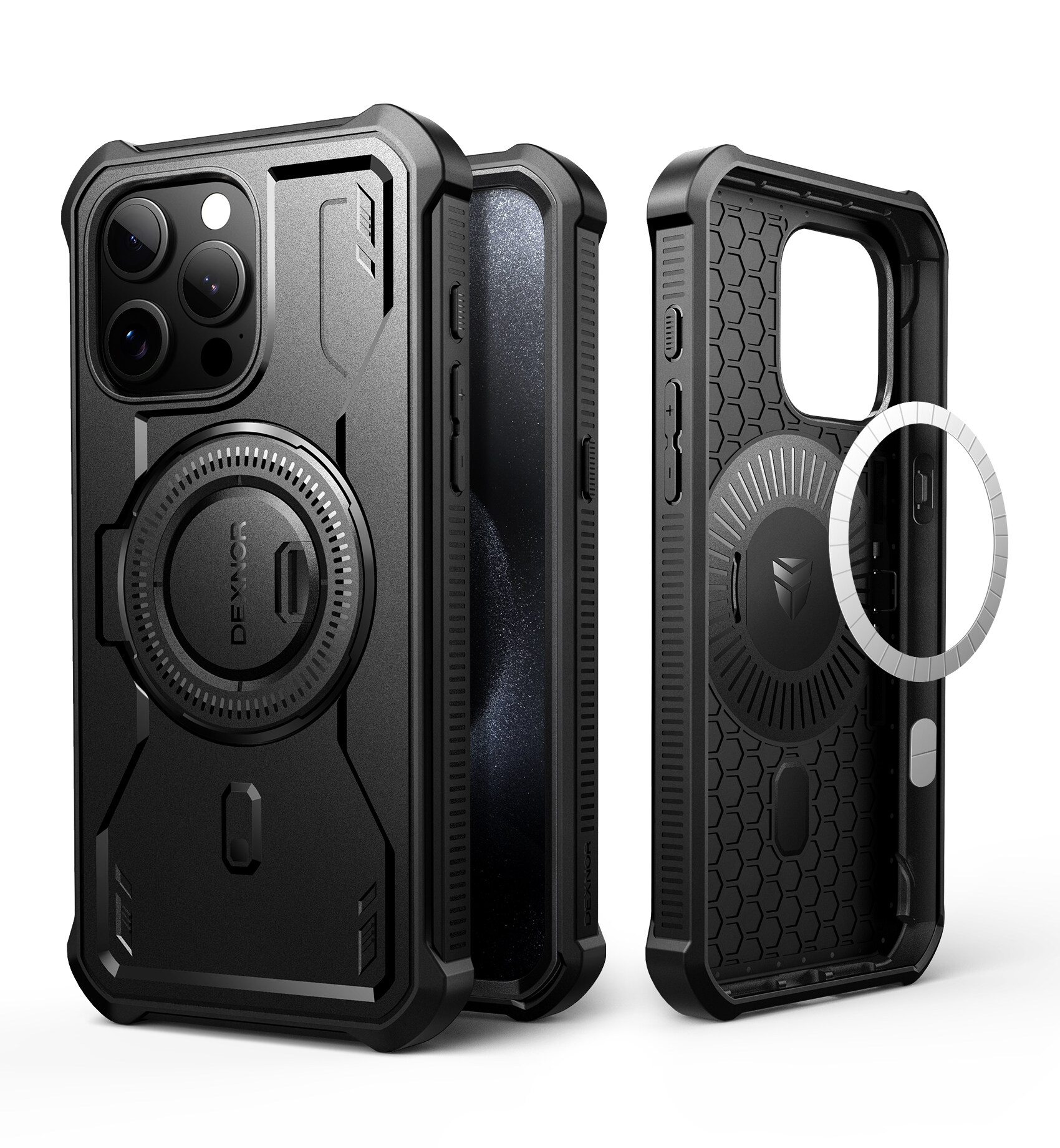 iPhone 13 Pro Max Case Compatible with MagSafe, Dteck Heavy Duty Hybrid